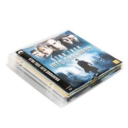 Blu-Ray förvaring: Blu-Ray paket - 50 Blu-Ray fickor, 2 Pärmar