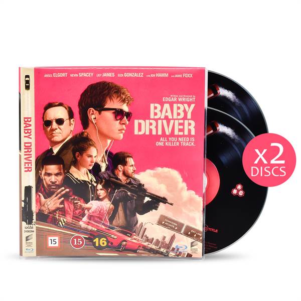 Dubbel Blu-Ray fickor - plats för 2 Blu-Ray-skivor - 50 st.