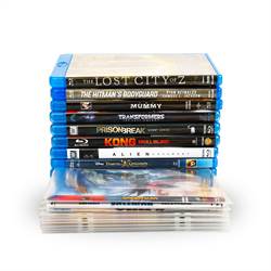 Dubbel Blu-Ray fickor - plats för 2 Blu-Ray-skivor - 50 st.