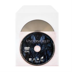 Enkel / Dubbel DVD-ficka med filt för DVD-förvaring - 50 st.