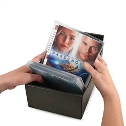Förvaringsbox för DVD, CD och Blu-ray
