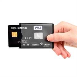 RFID-säkrad kreditkortshållare, 2 kort