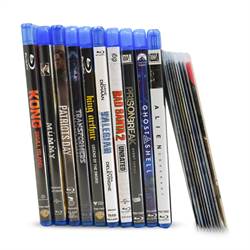 Blu-Ray fickor för Blu-Ray förvaring med plats till cover - 50 st.
