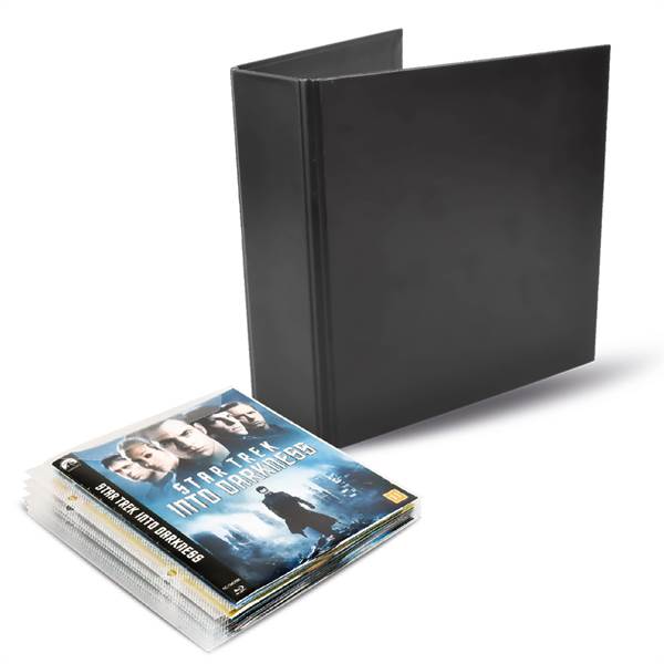 Blu-Ray paket - 50 Blu-Ray fickor, 2 Pärmar