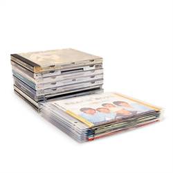 CD paket - 100 Single CD fickor, 4 CD Pärmar